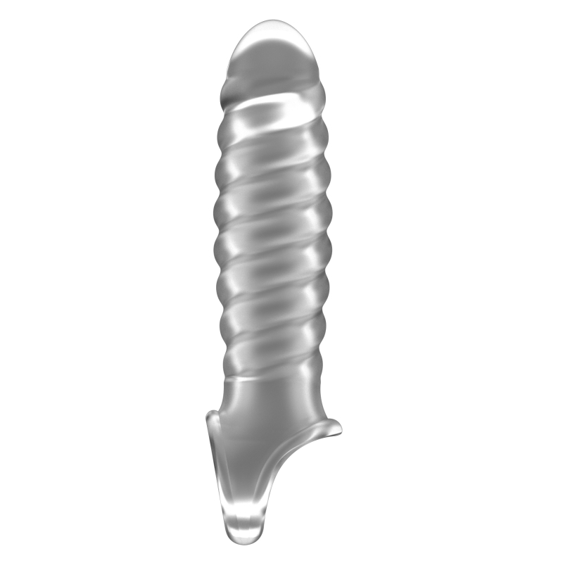 gaine de penis ribby penis sono n32 11 x 3 cm transparente 2