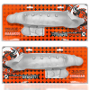 gaine de penis snake 21 x 55 cm transparente 1