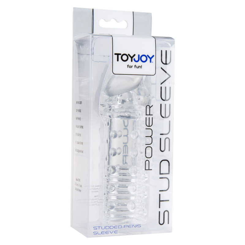 gaine de penis stud sleeve 15 x 42cm transparente 1 scaled