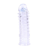 gaine de penis swirls 16 x 4cm transparente