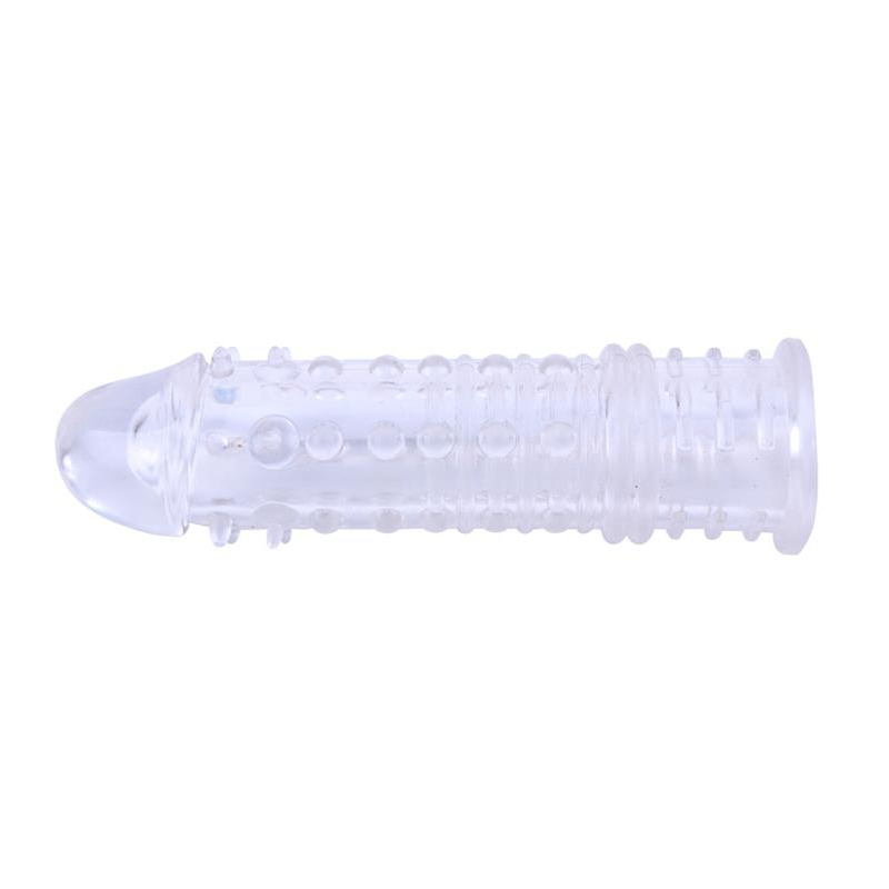 gaine de penis swirls 16 x 4cm transparente 4