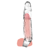 gaine de penis transparente get real l 16 x 35cm 2