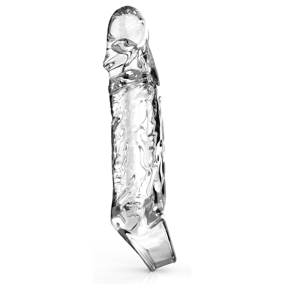 gaine de penis transparente get real m 13 x 3cm