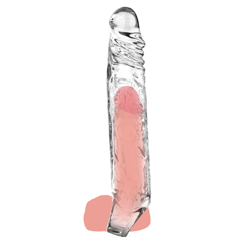 gaine de penis transparente get real xl 20 x 4cm 2 scaled