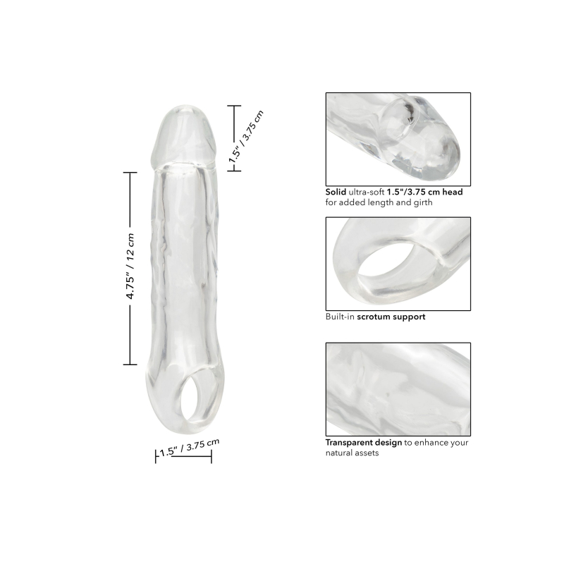gaine de penis transparente performance maxx 15 x 43cm 6