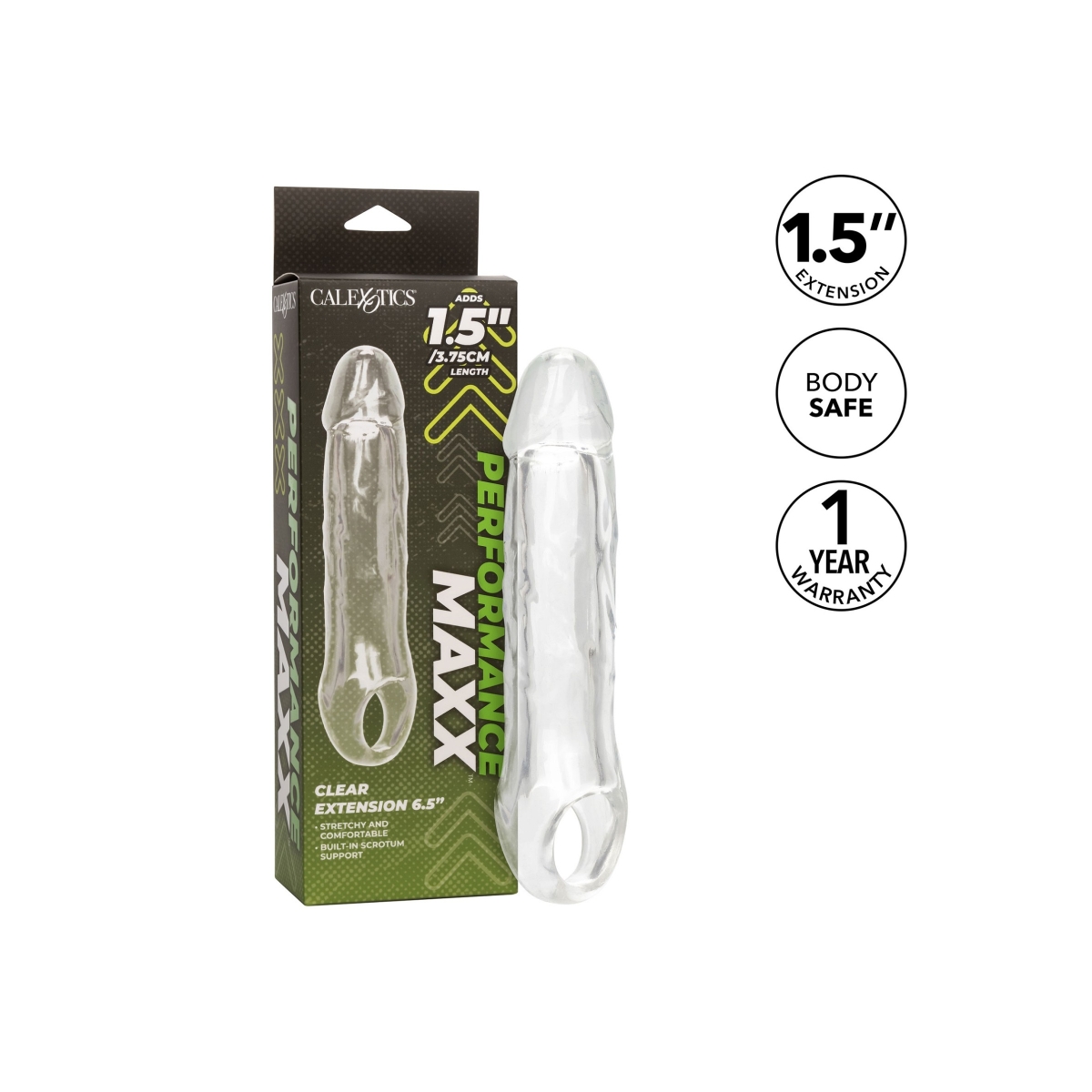 gaine de penis transparente performance maxx 15 x 43cm 7
