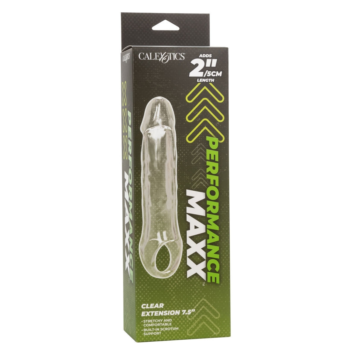 gaine de penis transparente performance maxx 18 x 5cm 1