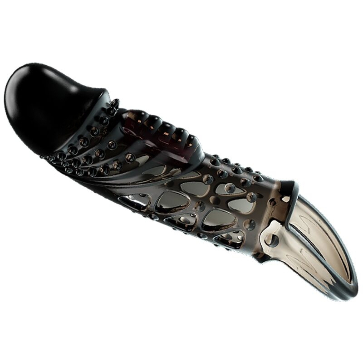 gaine de penis vibrante cecelia pretty love 13 x 4cm