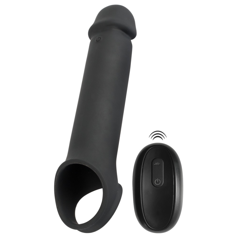 gaine-de-penis-vibrante-extension-rebel-19-x-45cm gaine de penis vibrante extension rebel 19 x 45cm