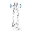 gaine de penis vibrante extyvizz 13 x 35 cm transparente