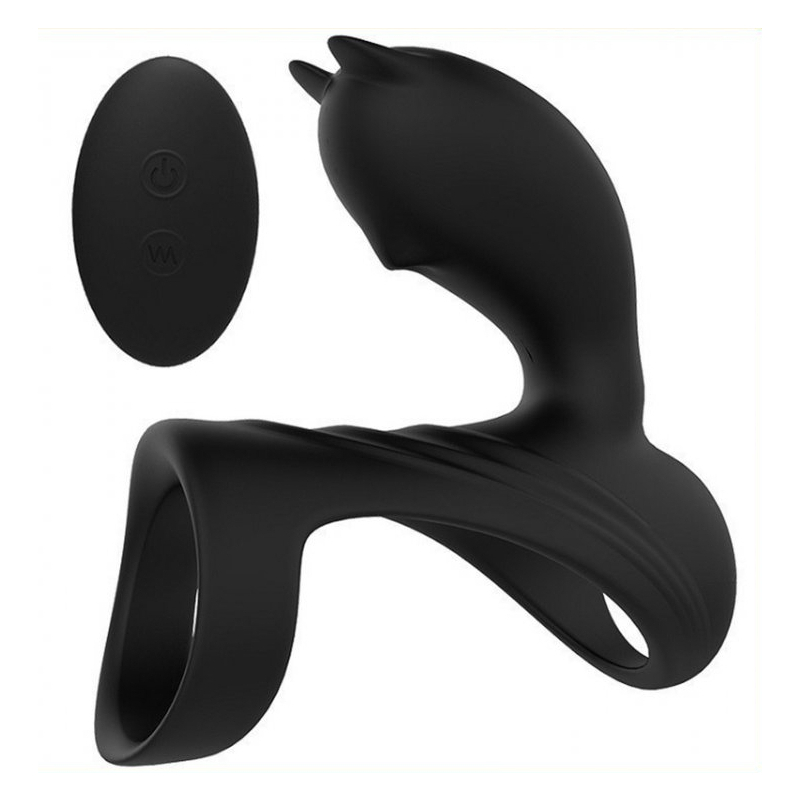 gaine de penis vibrante hi fun cock 9 x 3cm 1