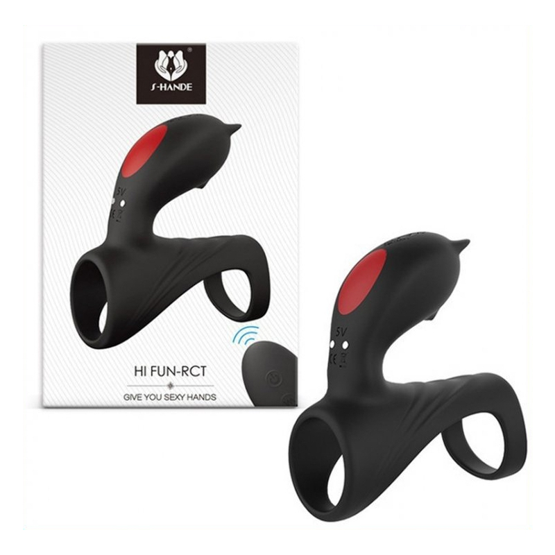 gaine de penis vibrante hi fun cock 9 x 3cm 5