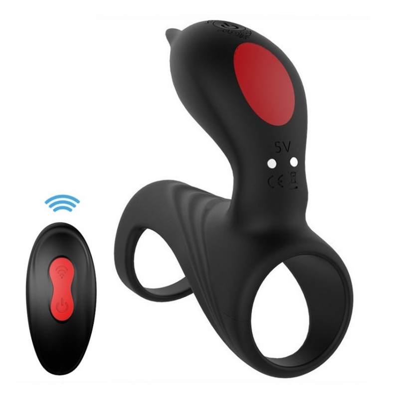 gaine de penis vibrante hi fun cock 9 x 3cm