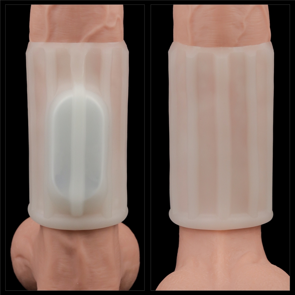 gaine de penis vibrante knights ring ridge 10cm 3