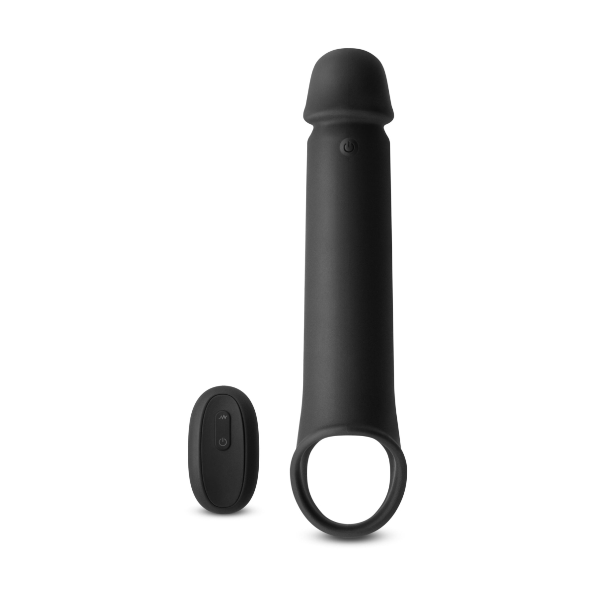 gaine de penis vibrante renegade brute 18 x 45cm noire scaled