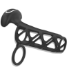 gaine de penis vibrante trisily 105 x 4cm 1