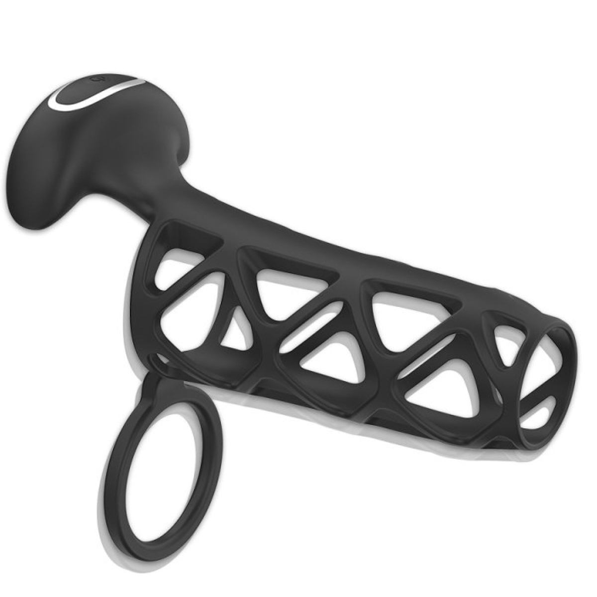 gaine de penis vibrante trisily 105 x 4cm 1