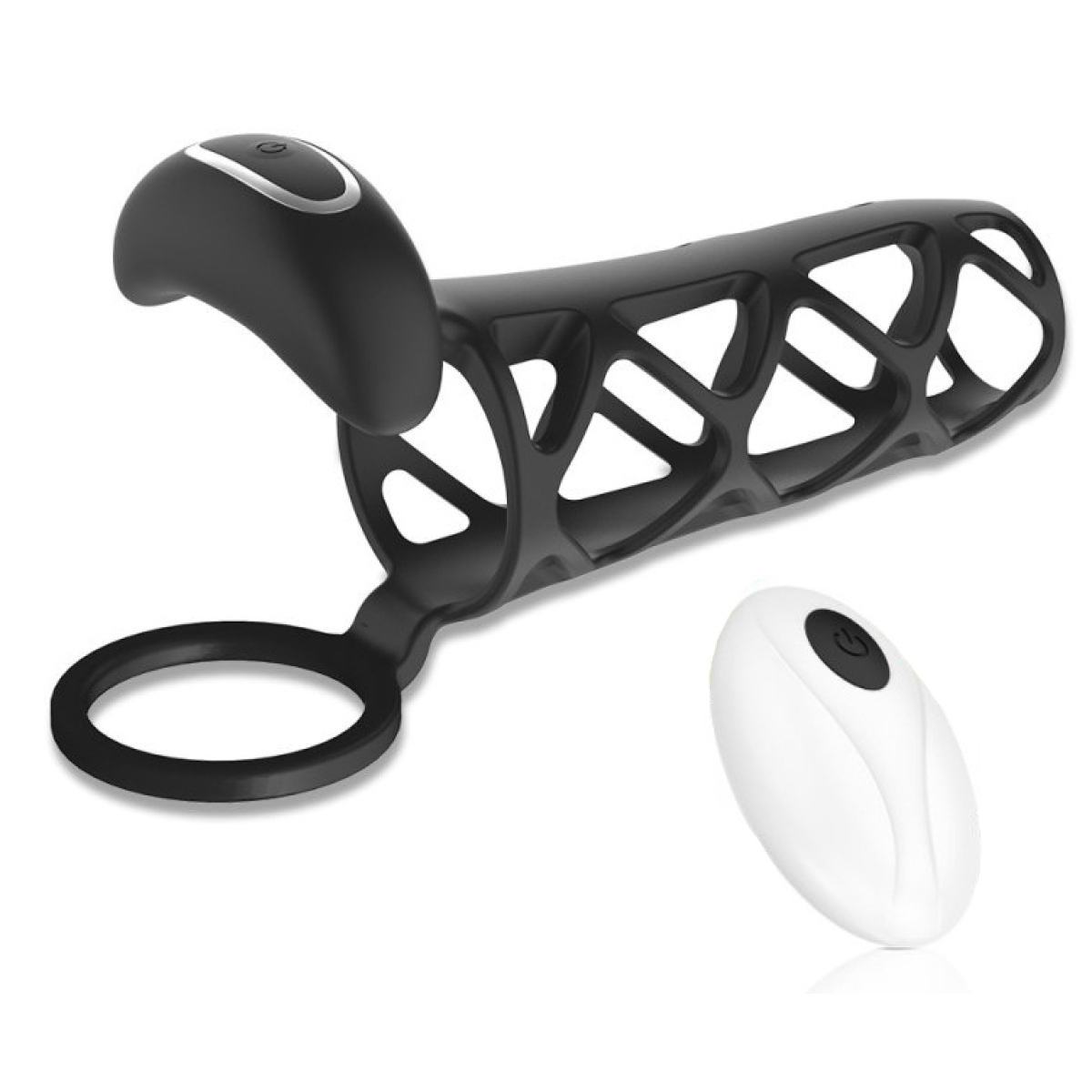 gaine de penis vibrante trisily 105 x 4cm