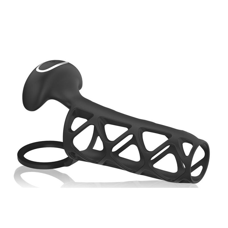 gaine de penis vibrante trisily 105 x 4cm 2