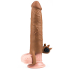 gaine de penis x tender n5 20 x 4 cm marron 2