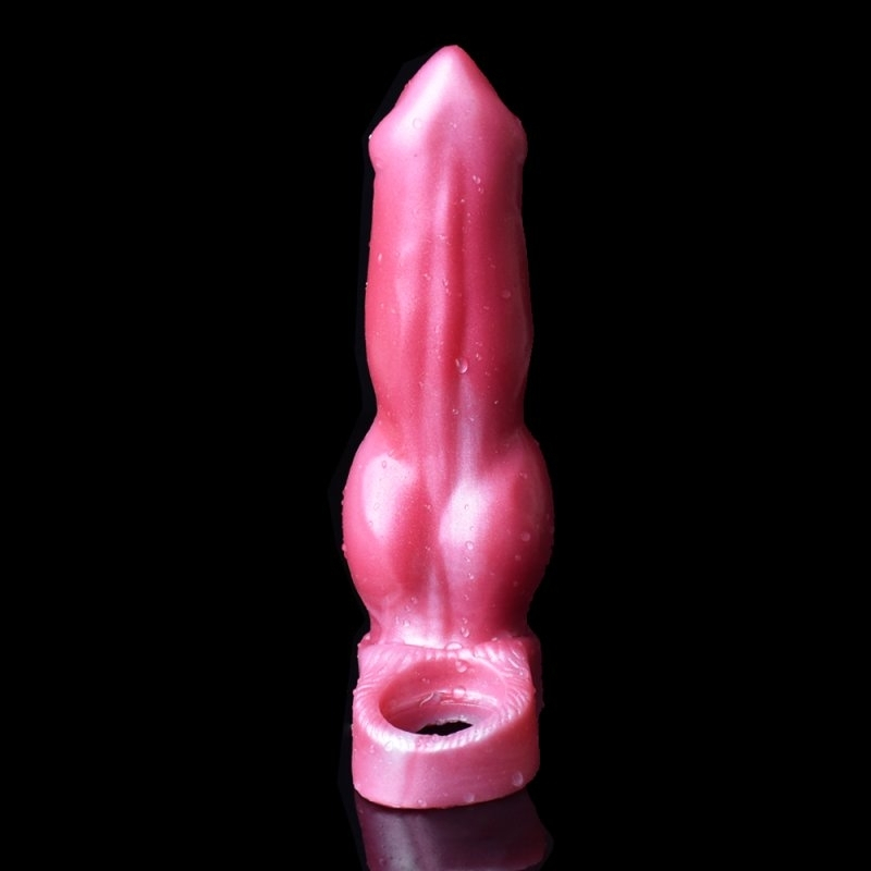 gaine de penis yorky 17 x 6cm rouge 1