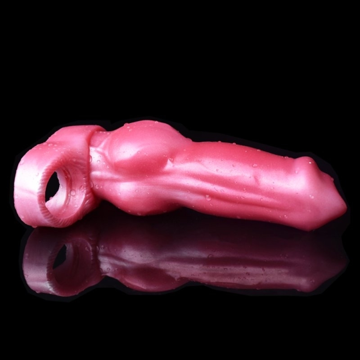 gaine de penis yorky 17 x 6cm rouge 3