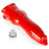 gaine de sexe fido cock sheath 20 x 6cm rouge