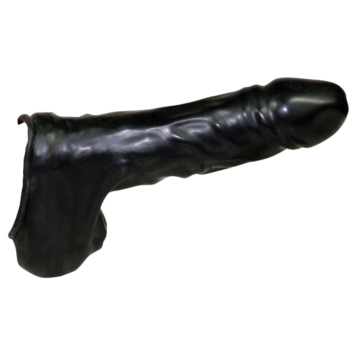 gaine latex pour penis be bizarre noire 1