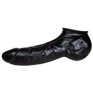 gaine latex pour penis be bizarre noire