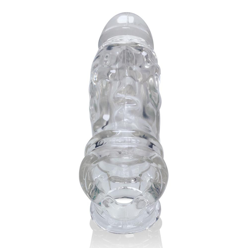 gaine pour penis butch 17 x 5 cm transparente 2