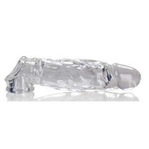 gaine pour penis butch 17 x 5 cm transparente