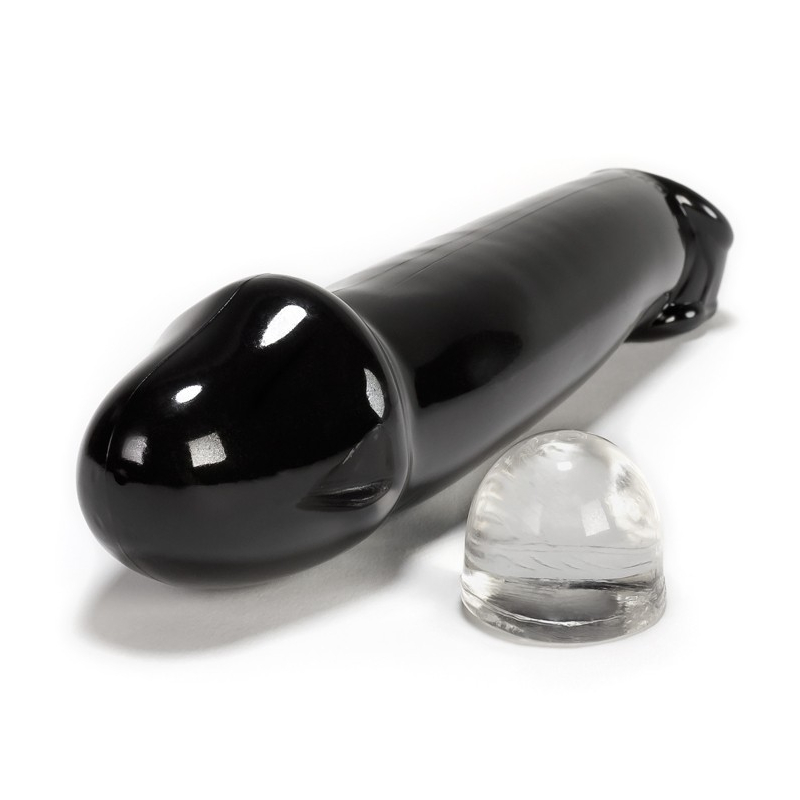 gaine pour penis muscle oxballs 24 x 5 cm noir 3
