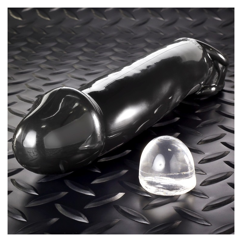 gaine pour penis muscle oxballs 24 x 5 cm noir 7