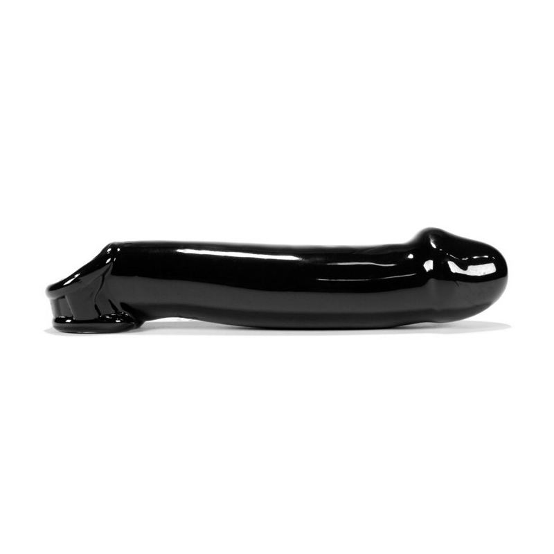 gaine pour penis muscle oxballs 24 x 5 cm noir
