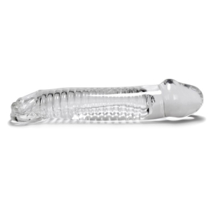 gaine pour penis muscle oxballs 24 x 5 cm transparente