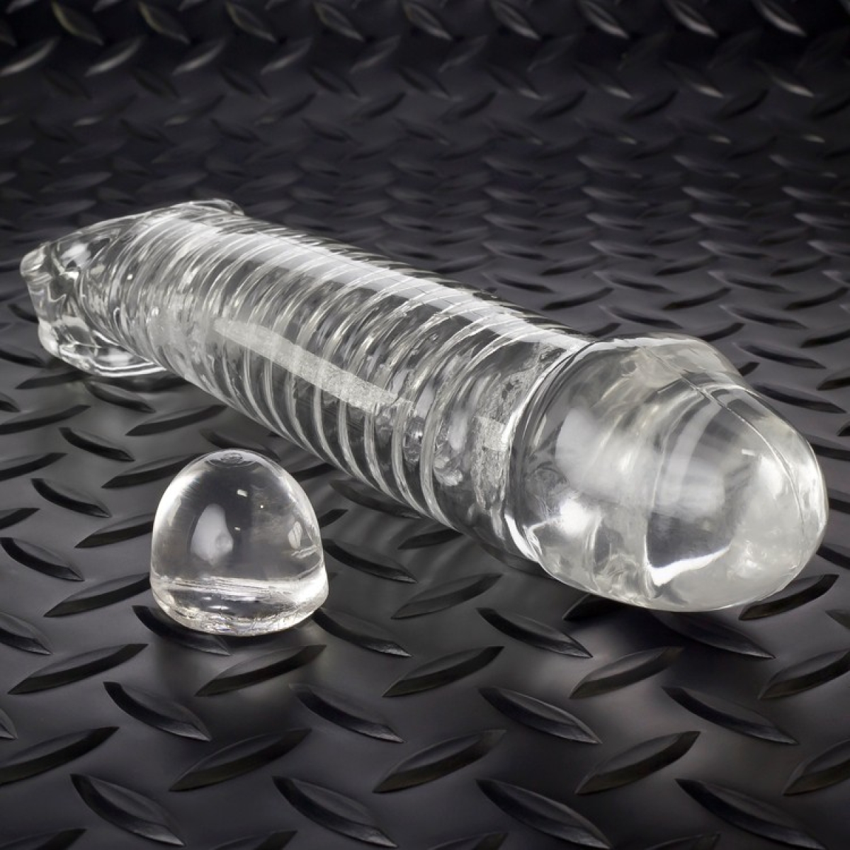 gaine pour penis muscle oxballs 24 x 5 cm transparente 4