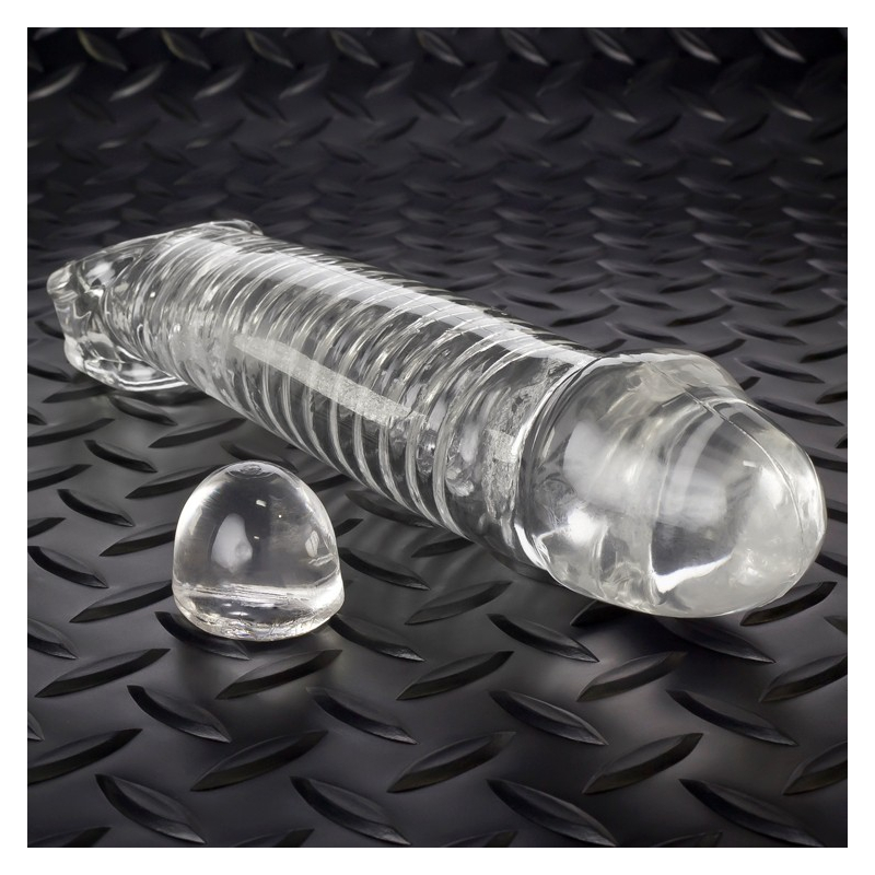 gaine pour penis muscle oxballs 24 x 5 cm transparente 4