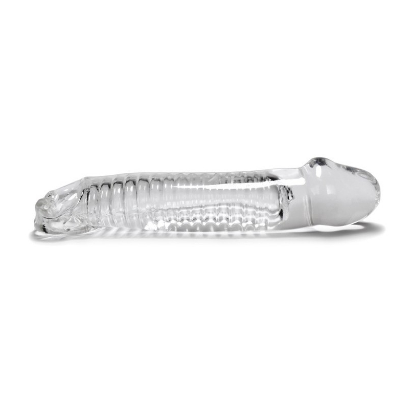 gaine pour penis muscle oxballs 24 x 5 cm transparente