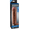 gaine pour penis perfect extension 18 x 45cm marron 1