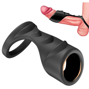 gaine pour penis souple twins 8 x 4cm
