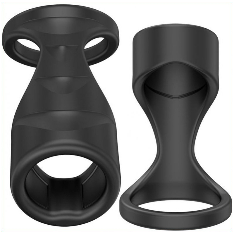 gaine pour penis souple twins 8 x 4cm 4
