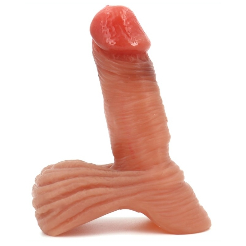 gaine souple faux penis modele b 14 x 4cm 3