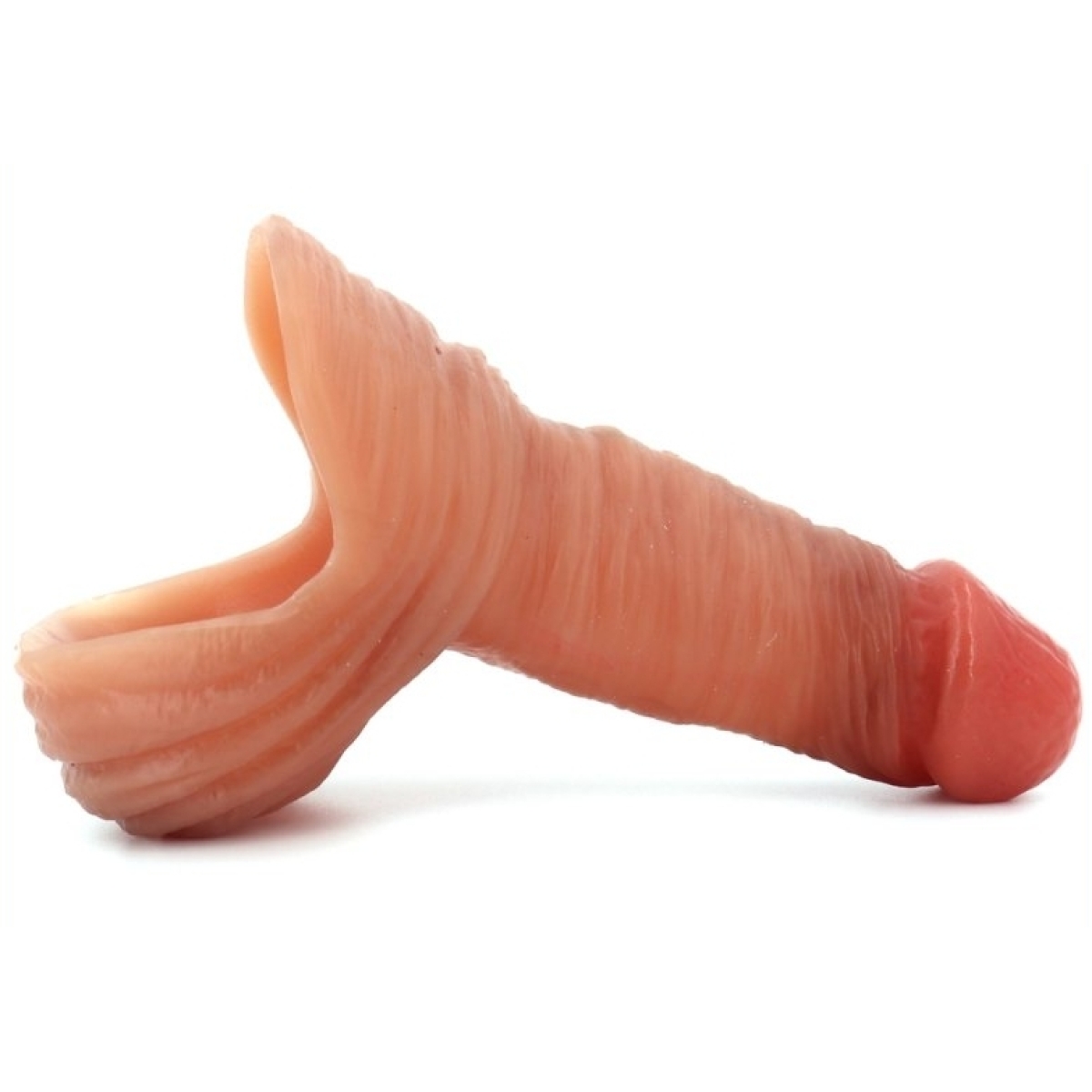 gaine souple faux penis modele b 14 x 4cm 7