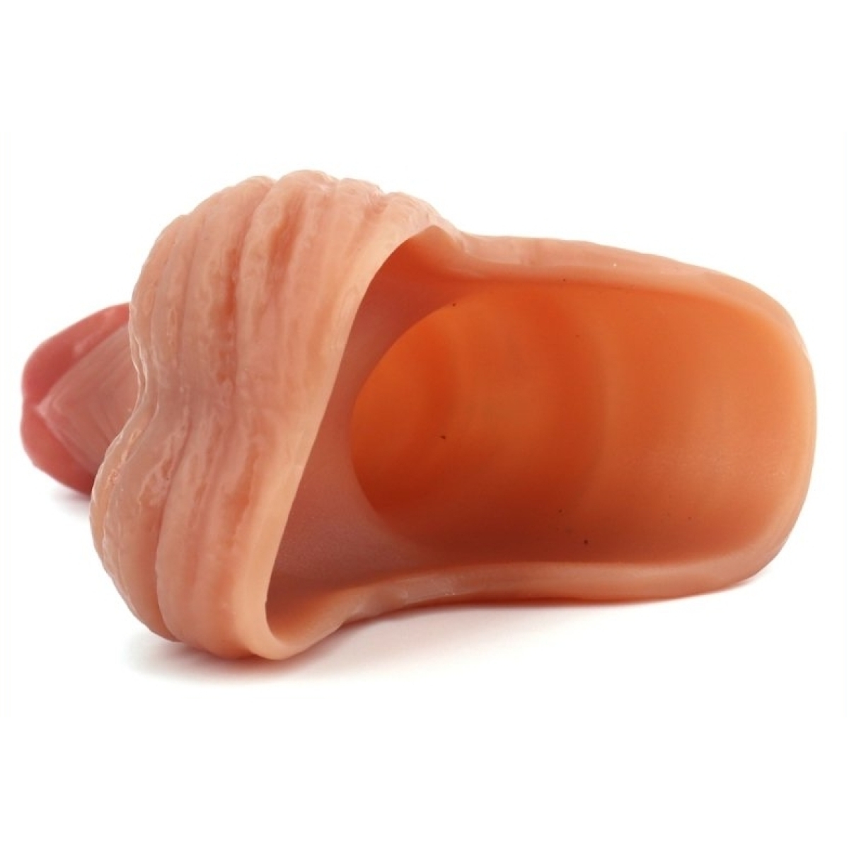 gaine souple faux penis modele b 14 x 4cm 9