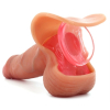 gaine souple faux penis modele c 11 x 4cm 4