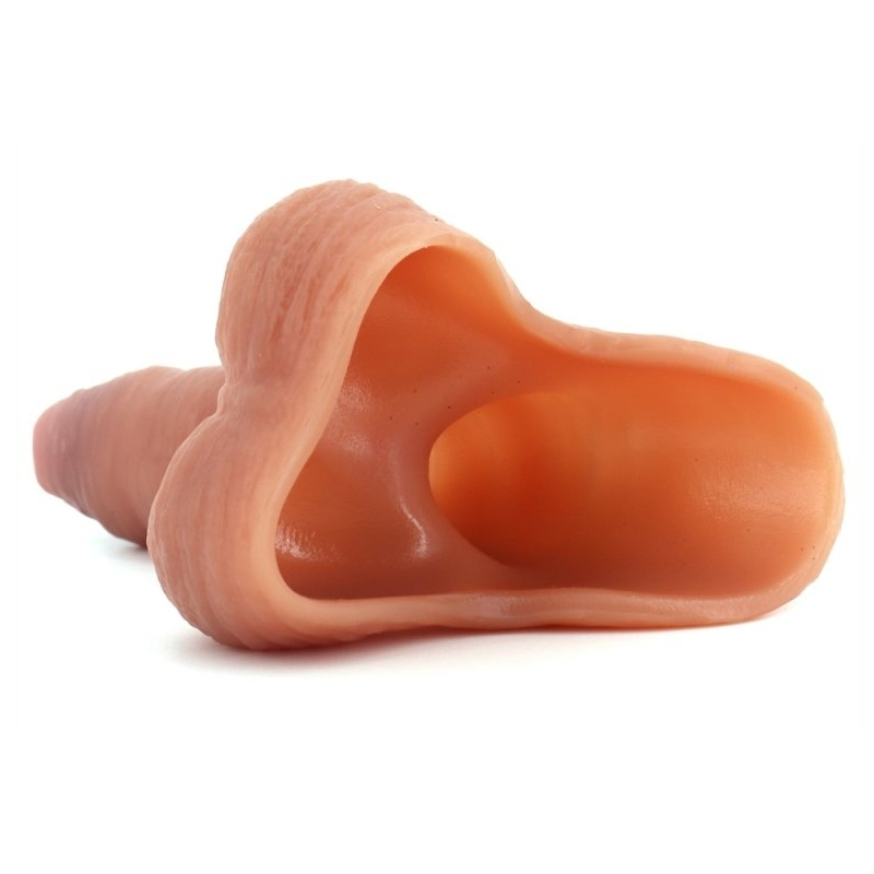 gaine souple faux penis modele d 10 x 35cm 3