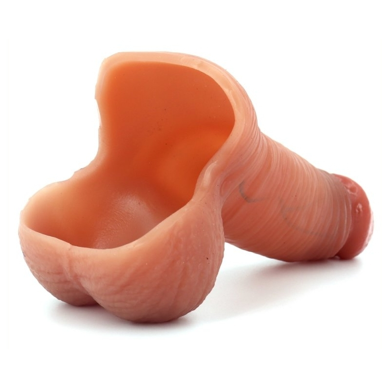 gaine souple faux penis modele e 11 x 4cm 7