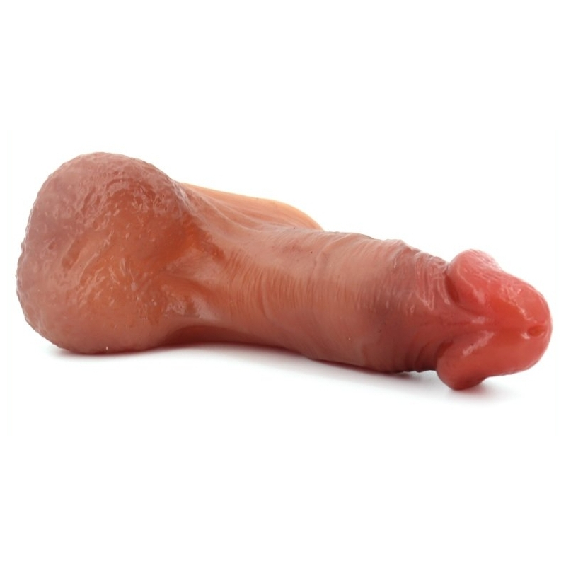 gaine souple faux penis modele f 10 x 4cm 4