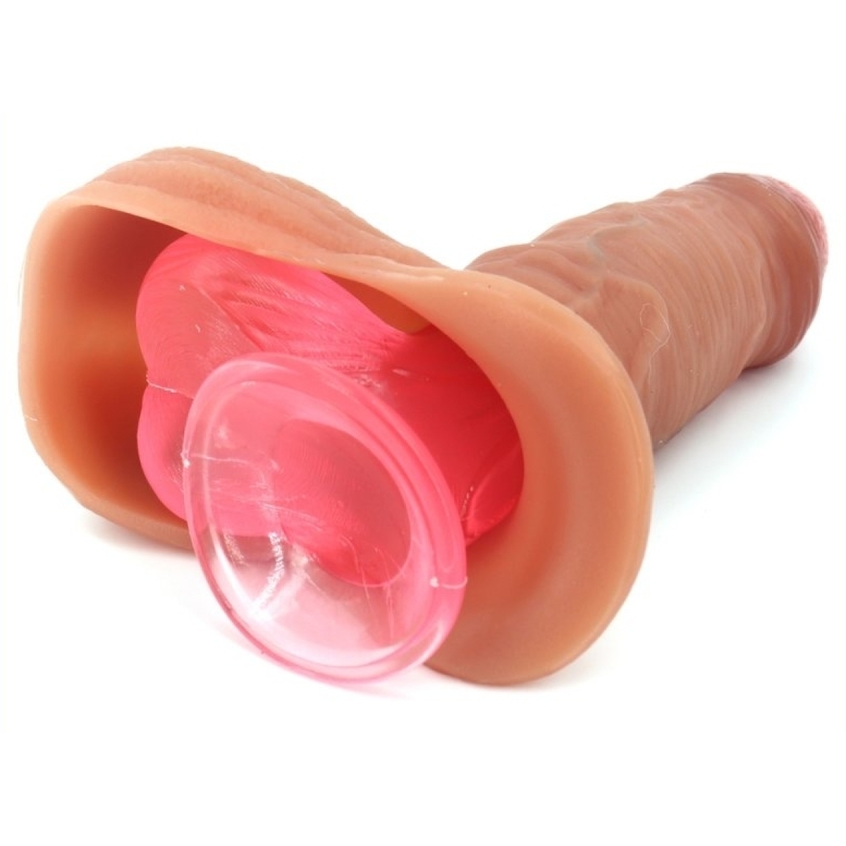 gaine souple faux penis modele g 12 x 45cm 2