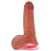 gaine souple faux penis modele k 14 x 4cm